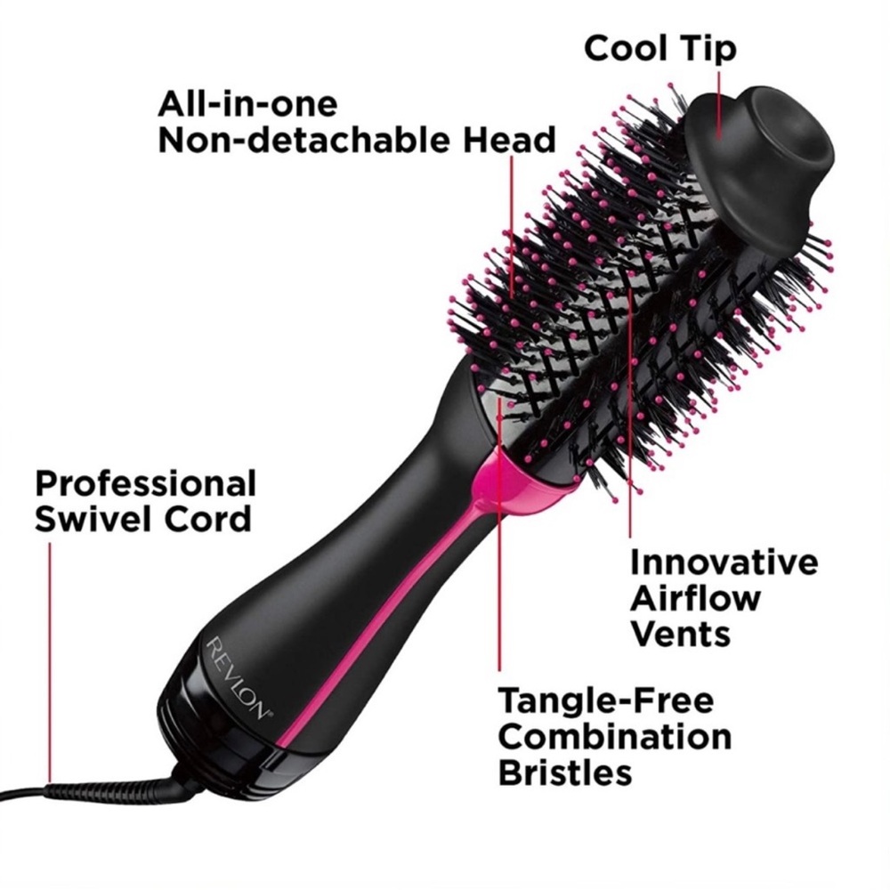 Revlon one step volumizer Enhanced Hair Dryer and Hot Air brush Classic